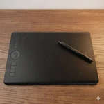 Wacom Intuos Pro PTH-660 + Grip Pen Graphics Tablet Tested Good. Fixed Price $131.58.