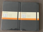 Moleskine Classic Carnet Ligne Soft Cover Notebook Black 192 Page X 8.25". Fixed Price $12.99.