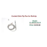 Gtco Calcomp Corded Click-tip Stylus Pen For Roll-up Iii. Fixed Price $124.00.