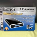 New Sealed 3.5 Aluminum Mad Dog Mega Vault Hard Drive. Fixed Price $25.00.