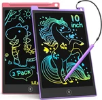 Tecjoe Inch 2 Pack Lcd Writing Tablet, Colorful Doodle 10IN, Purple Pink. Fixed Price $16.13.